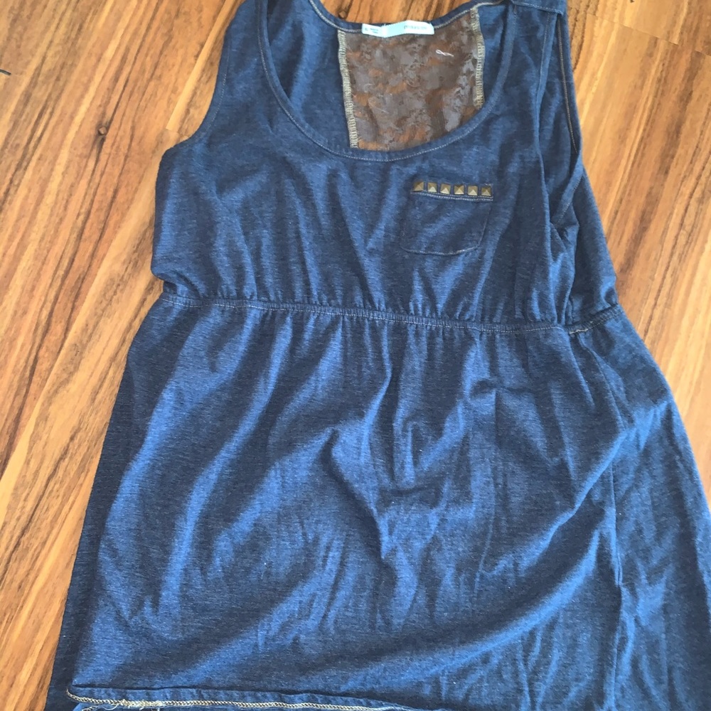 2/$15 blue tank
